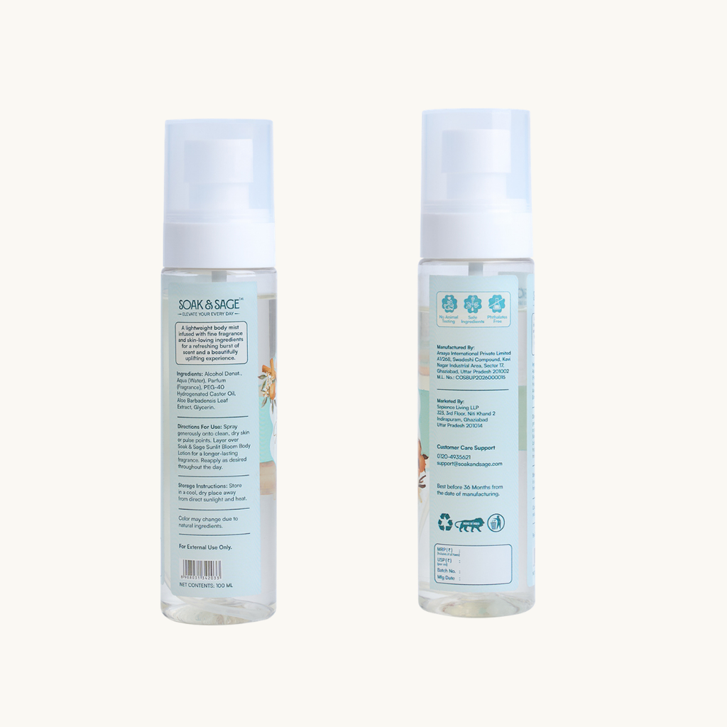 Sunlit Bloom Daily Care Ritual - Set of 3