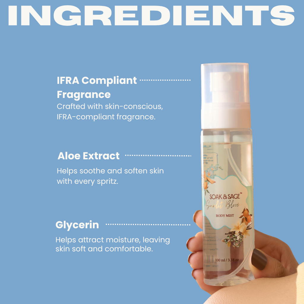 Sunlit Bloom Perfume Body Mist