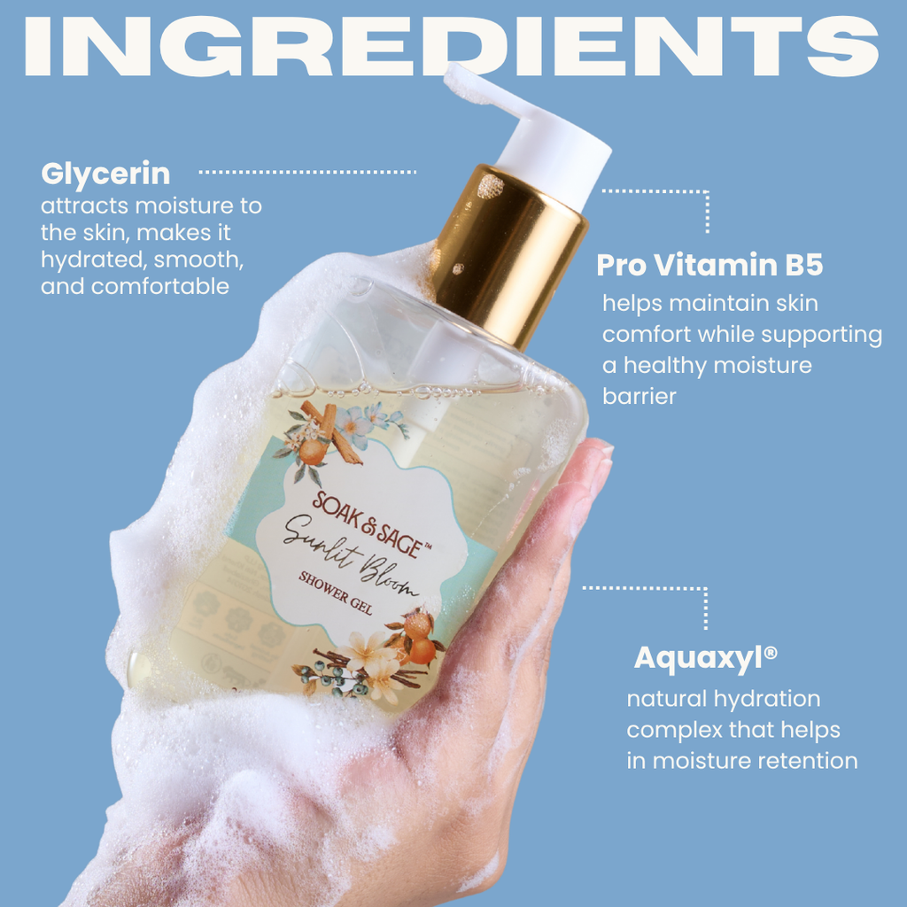 Sunlit Bloom Gentle Cleansing Shower Gel