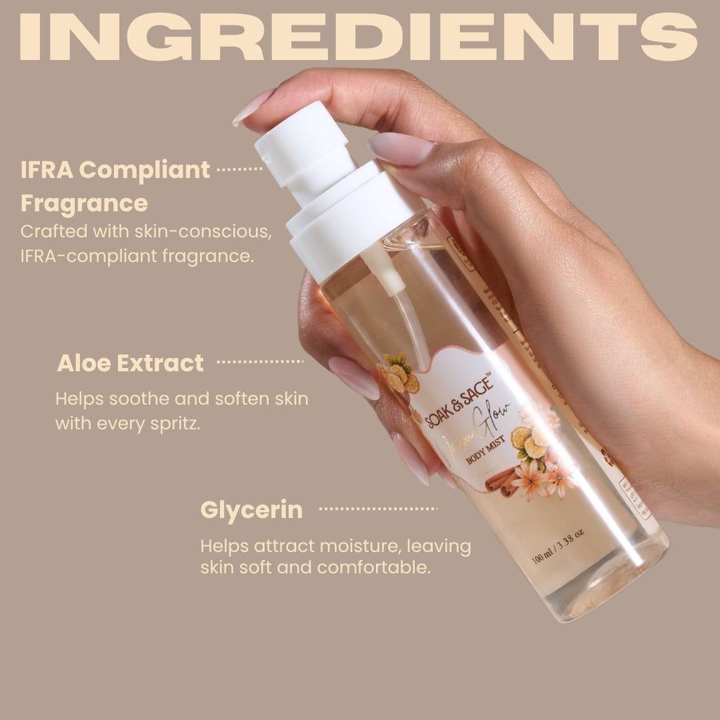Warm Glow Perfume Body Mist
