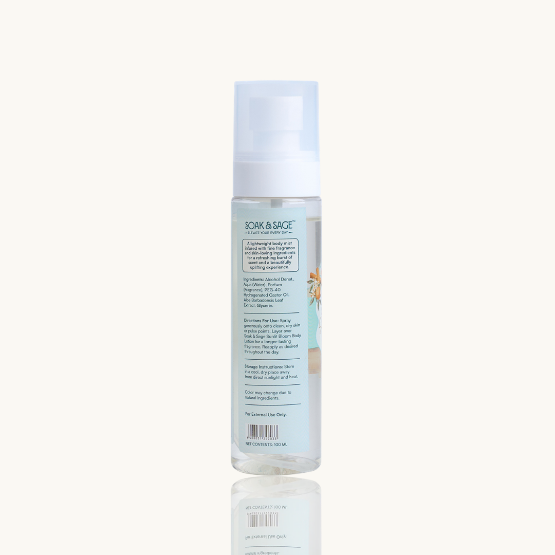 Sunlit Bloom Perfume Body Mist