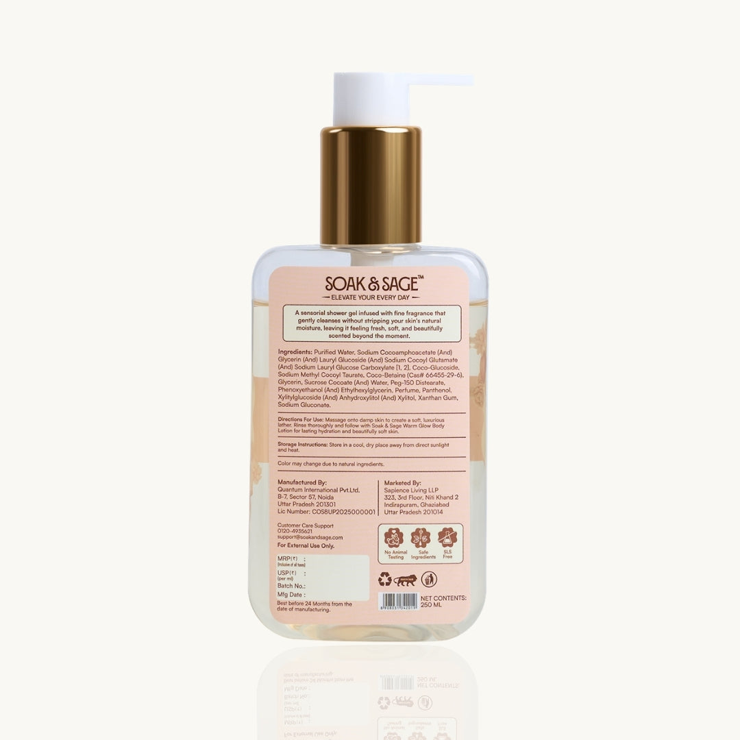 Warm Glow Gentle Cleansing Shower Gel
