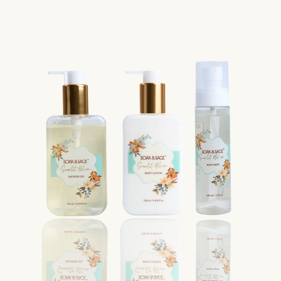 Sunlit Bloom Daily Care Ritual - Set of 3